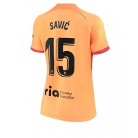 Atletico Madrid Stefan Savic #15 Tredjetrøje Dame 2022-23 Kortærmet